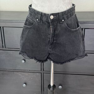 Cotton:On Black Denim High Rise Mom Shirts Size 6